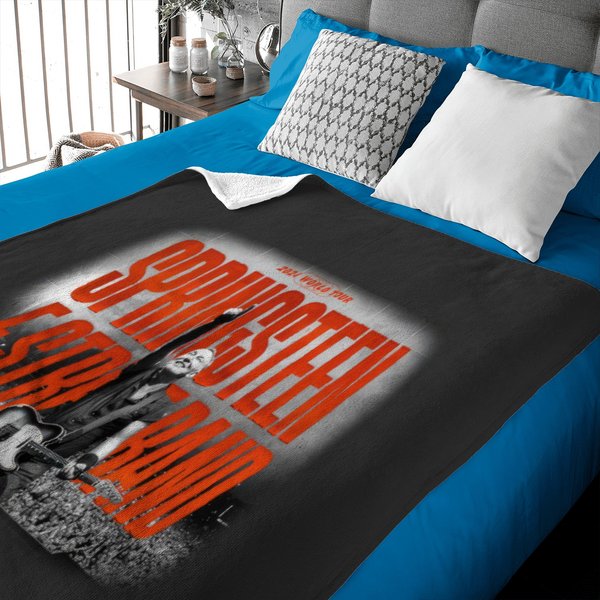 Springsteen Bruce 2024 Tour Double Sided Hoodies Street And Band Fans Concert Us Rock Baby Blankets-image