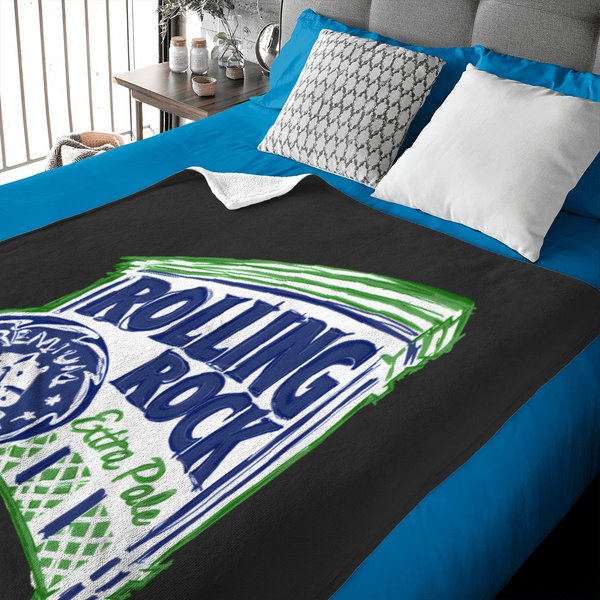 Rolling Rock Pop | Essential Baby Blankets-image