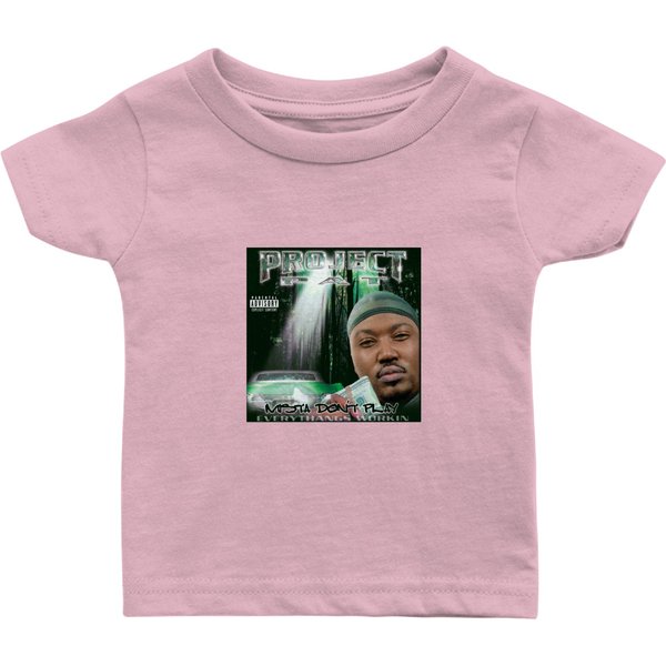 Project Pat Mista Don't Play Album Cover Baby T Shirts-image