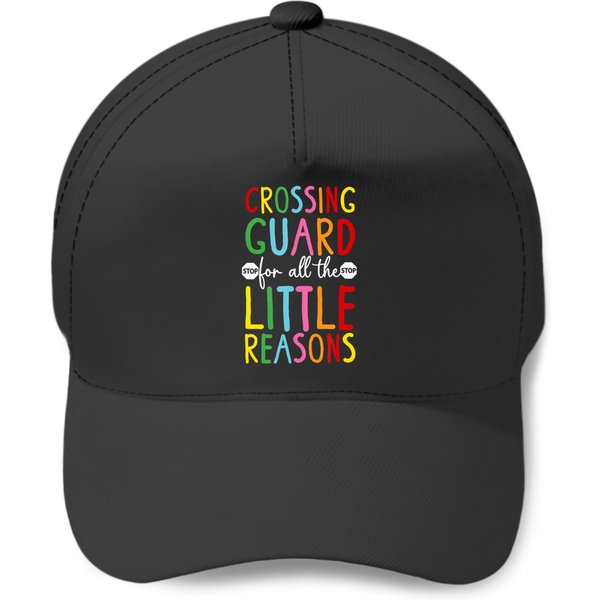 School Crossing Guard Appreciation Crosswalk Attendant Baseball Caps-image