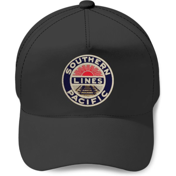 Southern Pacific Rail Lines Usa Baseball Caps-image