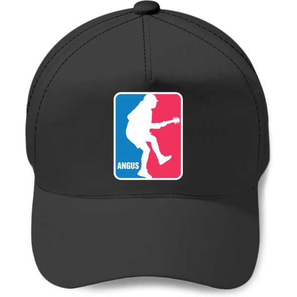 Angus Young Sport Logo Baseball Caps-image