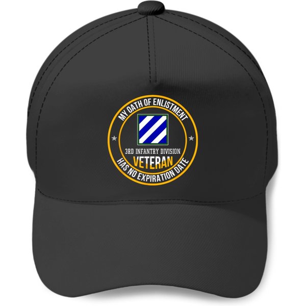 3Rd Infantry Division Veteran Day My Oath Of Enlistment Xmas 5300 Baseball Caps-image