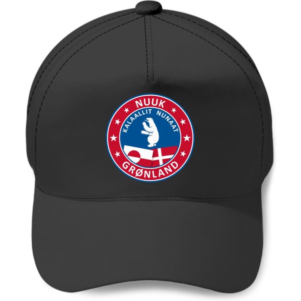 City Of Nuuk, Greenland, Gronland Baseball Caps-image