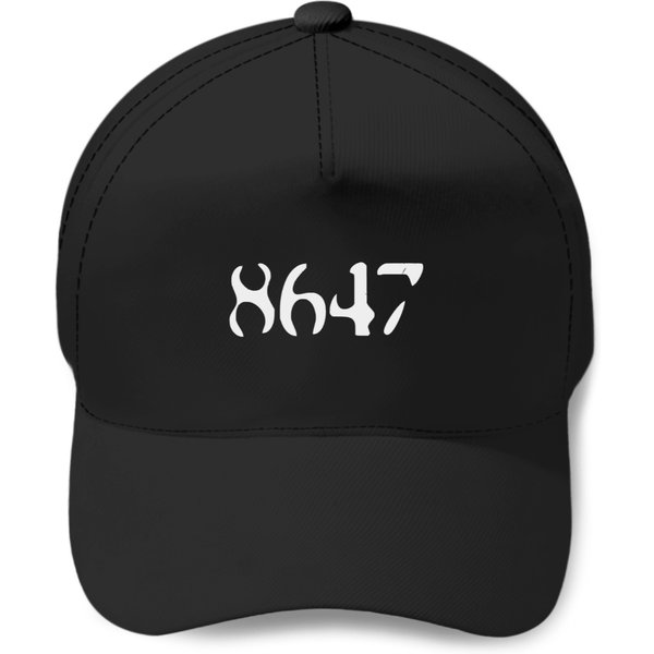 Retro 8647 Anti Funny Liberal Trump President Baseball Caps-image