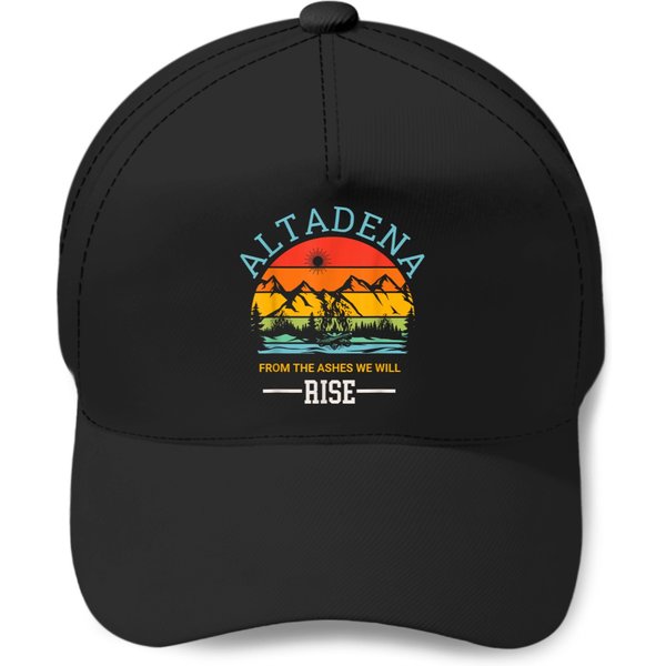 Altadena From The Ashes We Will Rise Retro La Strong Baseball Caps-image