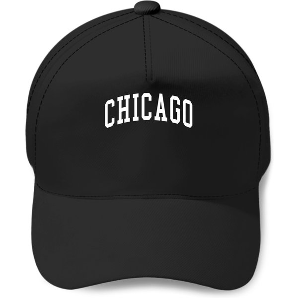 Chicago - Throwback Design - Classic Baseball Caps-image