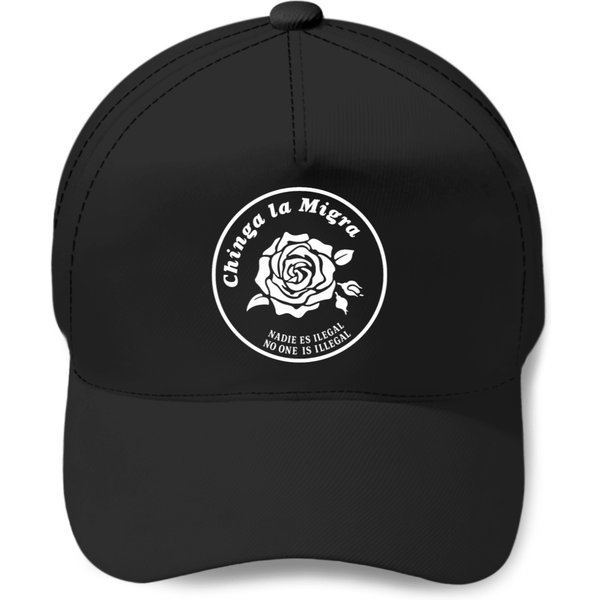 Chinga La Migra - Rose Baseball Caps-image