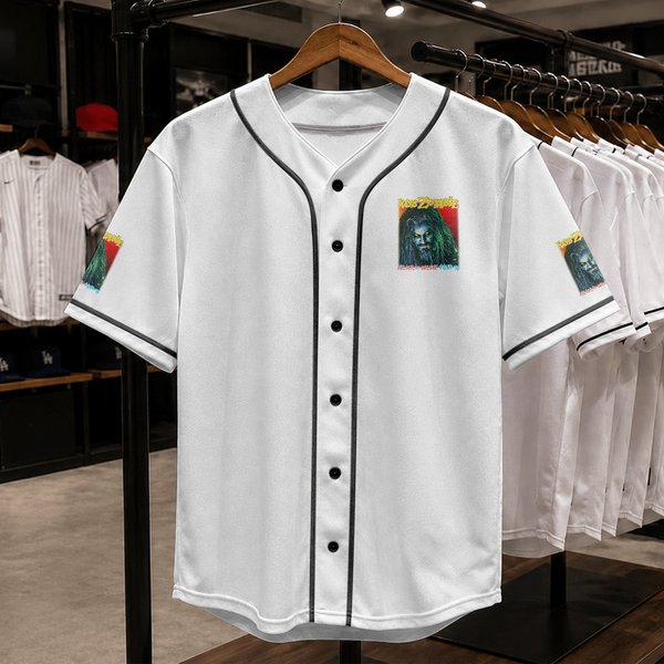 Vintage Rob Zombie Hellbilly Tour 98 Baseball Jerseys-image