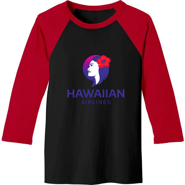 Hawaiian Airlines Merch T-shirts Baseball Tees