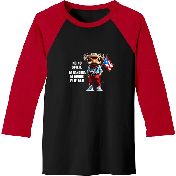 No-no-suelte'-la-bandera-ni-olvide'-el-lelolai--frog-meme-saying-t-shirt Baseball Tees