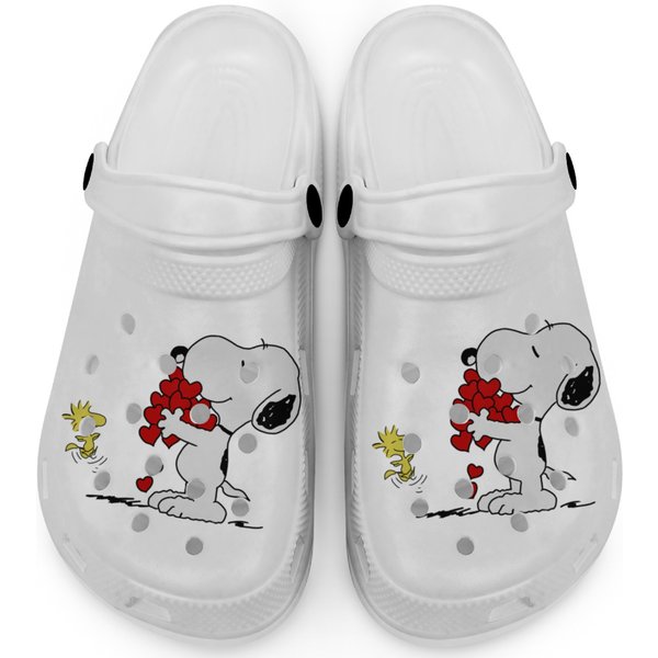 Snoopy And Woodstock Hugging - Snoopy - Clogs-image