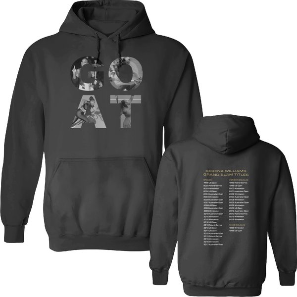 Serena Williams Goat 2022 Hoodie, Serena Williams-image