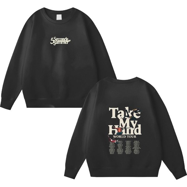 Take My Hand Tour 2022 Sweatshirt, 5 Seconds Of Summer-image
