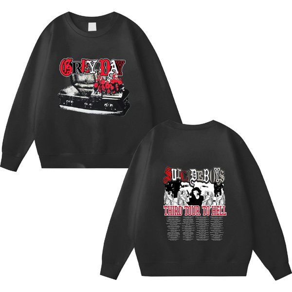 Grey Day 2022 Tour Merch, Suicideboys Grey Day 2022 Tour Sweatshirt-image