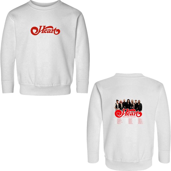2025 Heart Band Royal Flush Tour Double Sided Sweatshirts, Rock Band Heart 2025 Tour Double Sided Sweatshirts, Heart Band Fan Gift, Heart Band Merch, Heart Band Graphic Double Sided Sweatshirts-image