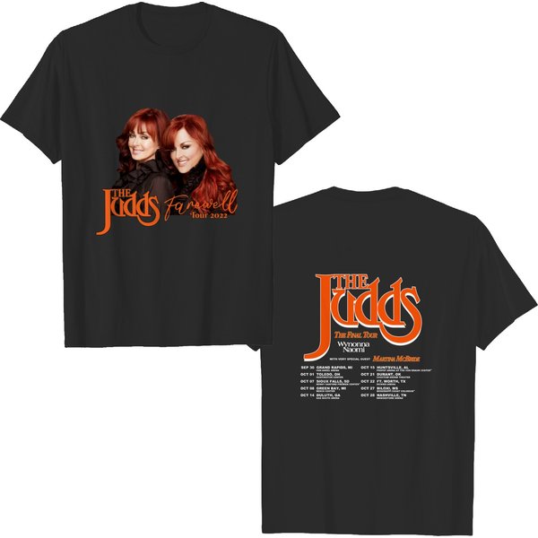The Judds The Final Tour 2022 Double Sided Shirt - Farewell Tour 2022 - Judds 90S Country Music Shirt-image