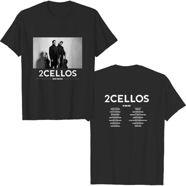 2Cellos Dedicated Us Tour 2022 T-Shirt-image