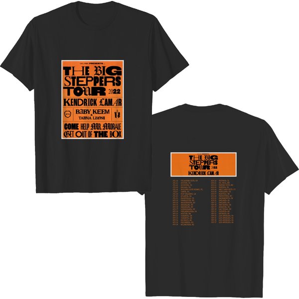 Kendrick Lamar The Big Steppers Tour 2022 T-Shirt-image