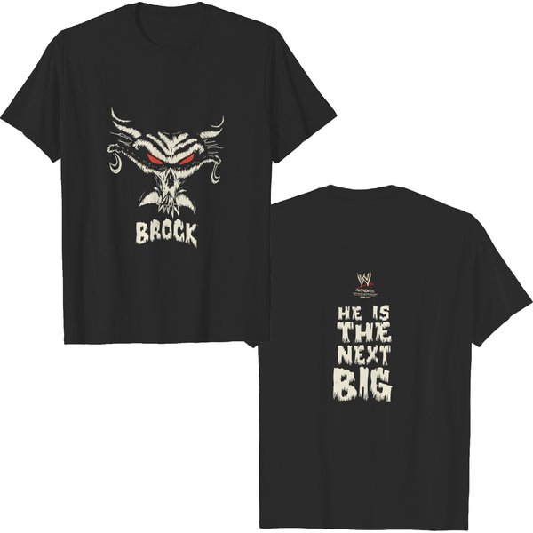 Vintage Brock Lesnar T-Shirt "The Next Big Thing" Rare World Wrestling Federation Wwf-image