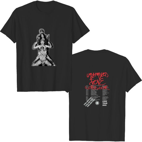 Red Hot Chili Peppers 2022 Love Tour Shirt, Love Tour Shirt, 2022 Concert Tour Shirt-image