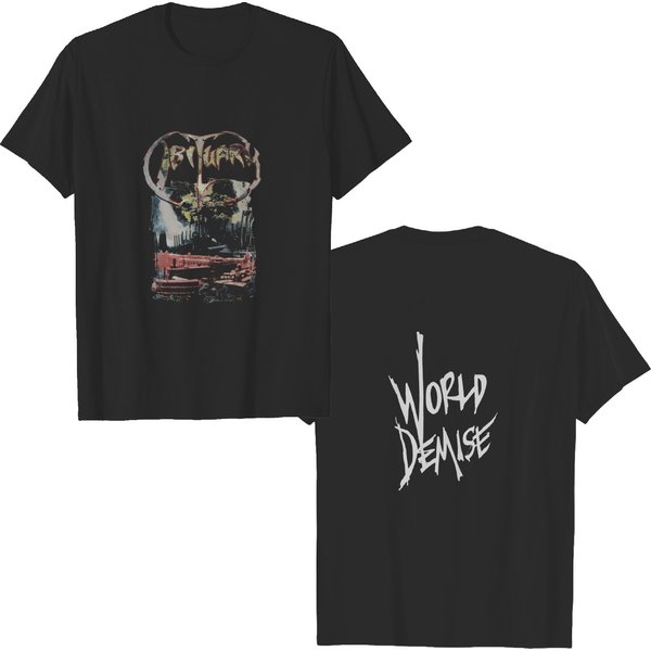 N€W D T G T-Shirt - Obituary- World Demise-image