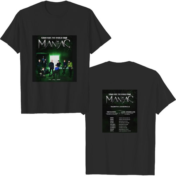 Stray Kids 2Nd World Tour Maniac 2022 T-Shirt-image
