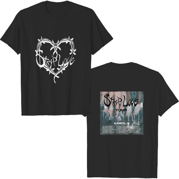 Karol G Strip Love Tour T-Shirt-image