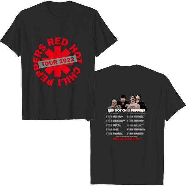 Red Hot Chili Peppers World 2022 Tour T-Shirt-image