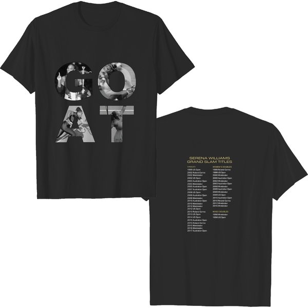 Serena Williams Goat Shirt, Serena Williams 2022 Shirt-image