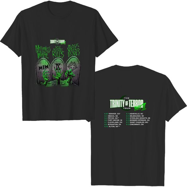 New Trinity Of Terror Part Ii Tour 2022 T-Shirt-image