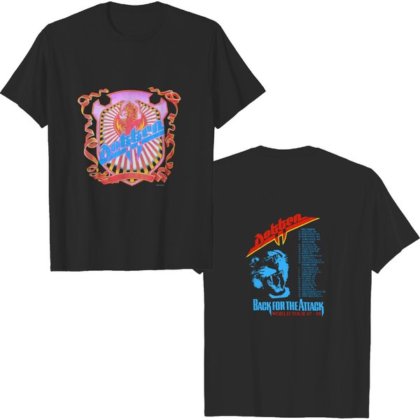 Vintage 1987-88 Dokken Concert T Shirt-image