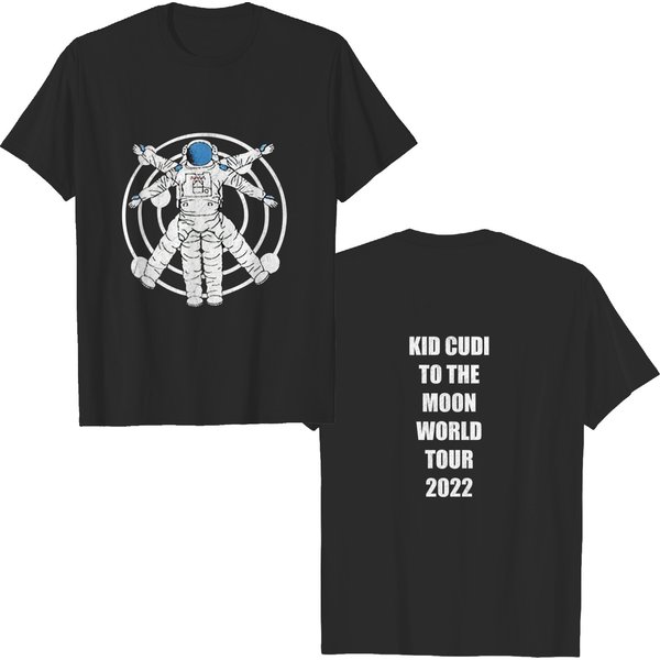 Kid Cudi To The Moon World Tour 2022 Shirt, Kid Cudi New Merch Shirt-image