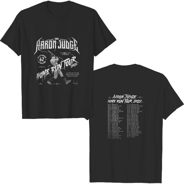 Aaron Judge Home Run Tour 2022 T-Shirt, Aaron Judge 61 Shirt-image