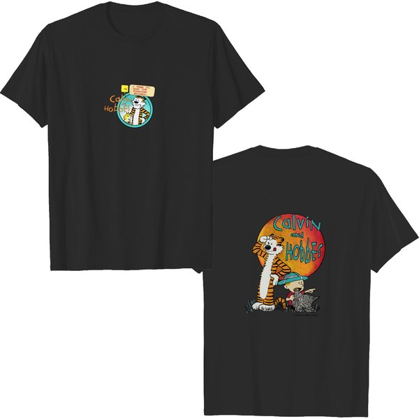 Vintage Calvin And Hobbes T Shirt-image