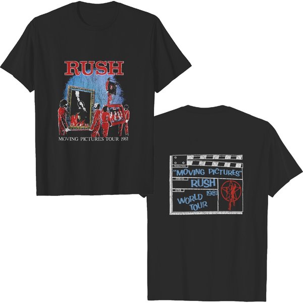 Rush Unisex Tee: 1981 Tour-image