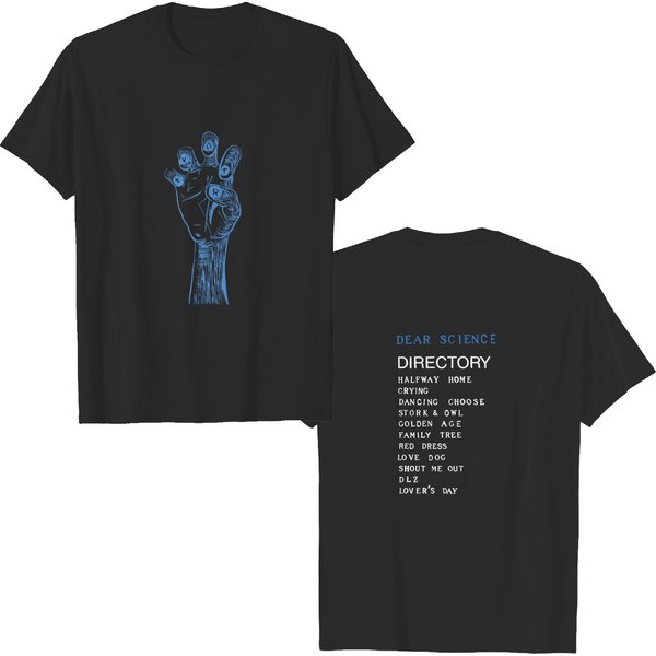 Tv On The Radio Unisex Tee: Brushstroke Hand-image