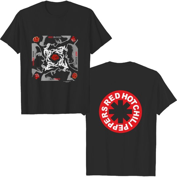 Red Hot Chili Peppers Blood Sugar Magik Tour Rare T-Shirt-image