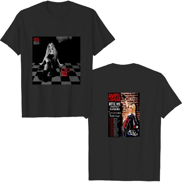 Avril Lavigne Bite Me Tour 2022 T-Shirt-image