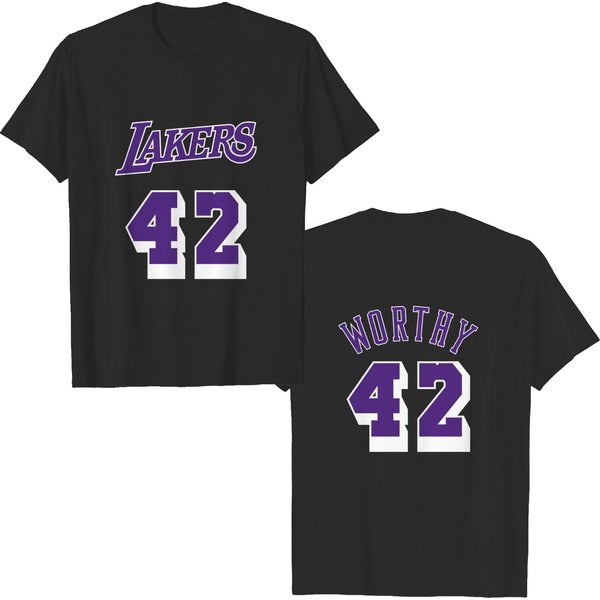 James Worthy Jersey - James Worthy - T-Shirt-image