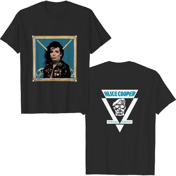 Vintage Alice Cooper 1981 Special Forces T-Shirt-image