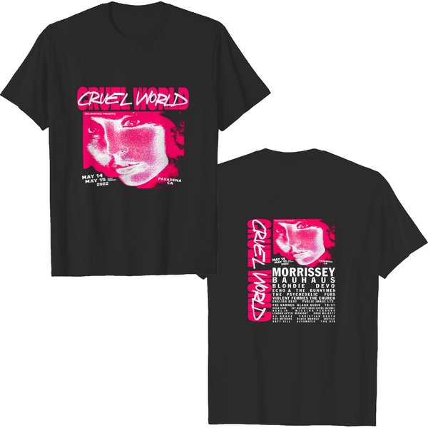 2022 Music Festival Cruel World Cali Shirt-image