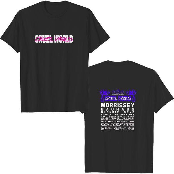 Cruel World Cali Music Festival 2022 Unisex T-Shirt, 2022 Music Festival Cruel World Cali Shirt-image