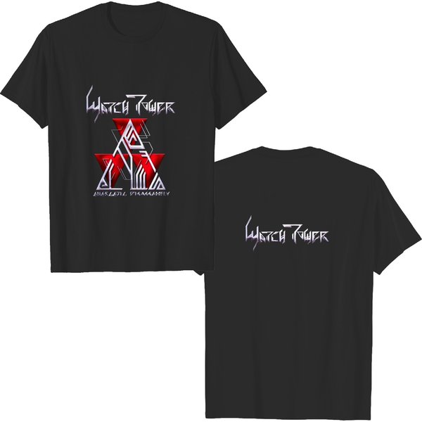 New Dtg Printed Short Sleeve T-Shirt - Watchtower-image