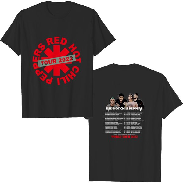 Hot Red Hot Chili Peppers Global Stadium World Tour 2022 T-Shirt-image