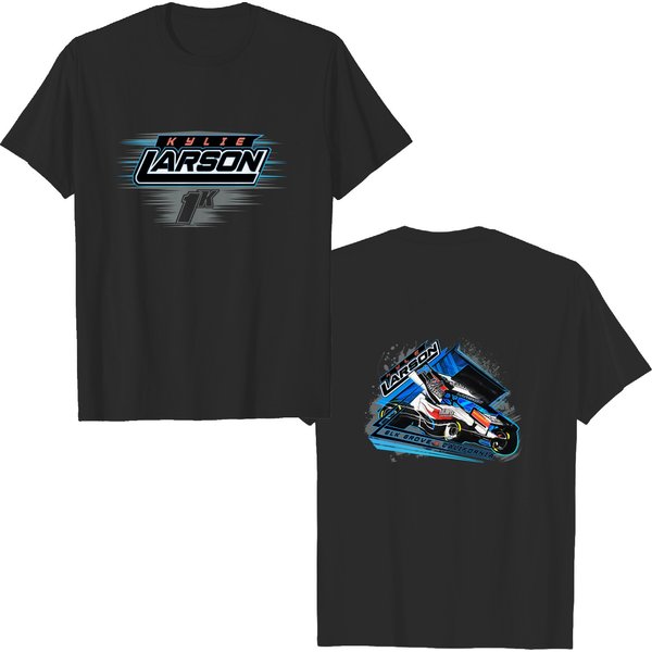 Kyle Larson Abreu Vineyards Sprint Car Dirt Track Racing Graphic T-Shirt-image