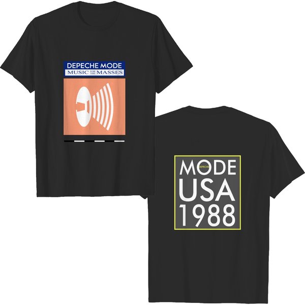 Vintage 1988 Depeche Mode Music For The Masses Tour T-Shirt-image