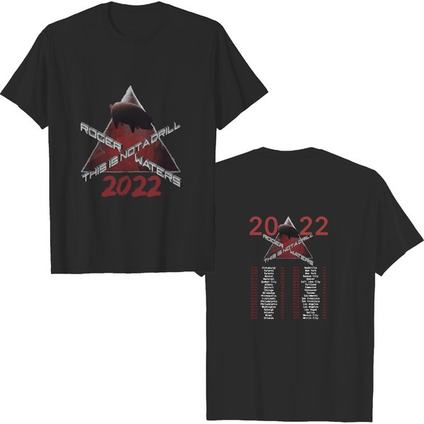 Roger Water This Is Not A Drill 2022 Tour T Shirt, Vintage Tour Concert 2022 T Shirt-image