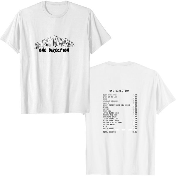 One Direction Midnight Memories Vintage Music Concert 2022 Shirt-image