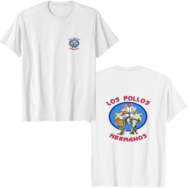 Los Pollos Hermanos Breaking Bad Print T-Shirt-image